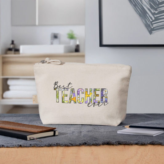 Best Teacher Ever - Mäppchen - Natur