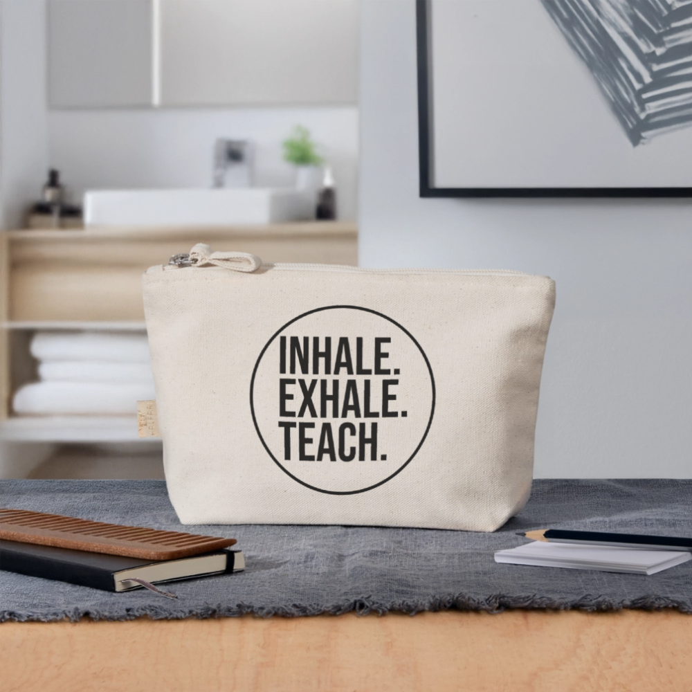inhale exhale teach - Mäppchen - Natur