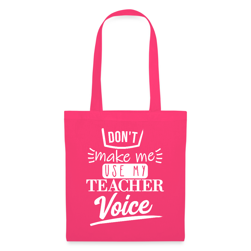Teacher Voice - Stoffbeutel - Azalea