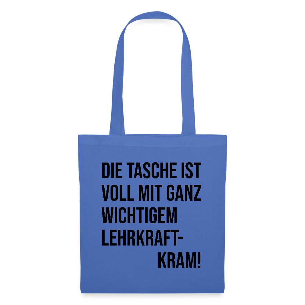 Lehrkraftkram - Stoffbeutel - Hellblau