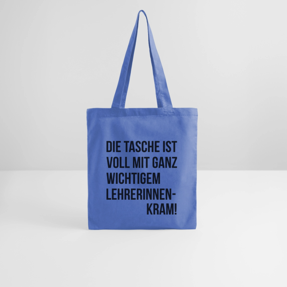 Lehrerinnenkram - Stoffbeutel - Hellblau