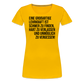 Großartige Lehrkraft - Frauen Premium T-Shirt - Sonnengelb