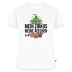 Mein Zirkus - Frauen Premium T-Shirt - Weiß