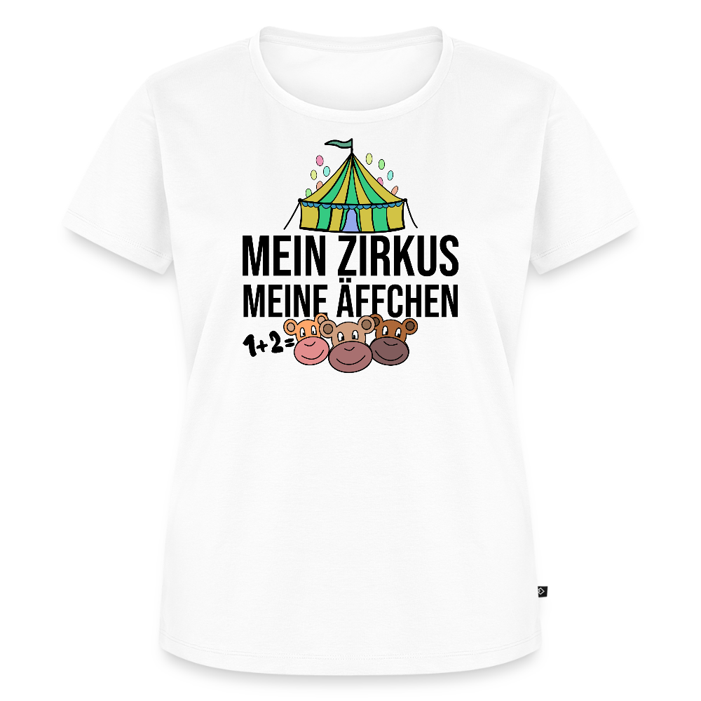 Mein Zirkus - Frauen Premium T-Shirt - Weiß