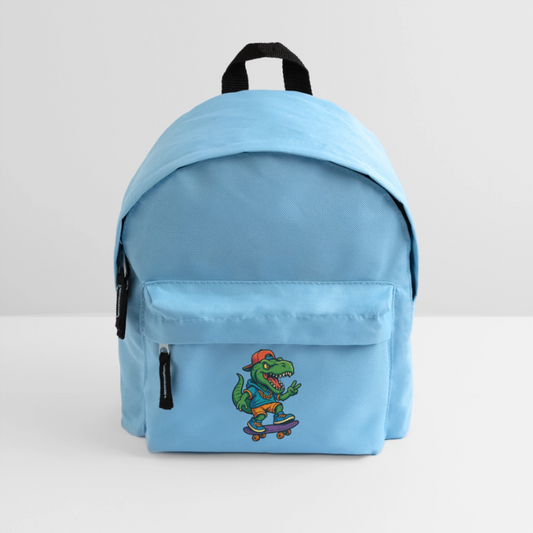 T-Rex - Kinder Rucksack - Hellblau