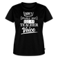 Teacher Voice - Frauen Premium T-Shirt - Schwarz