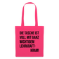 Lehrkraftkram - Stoffbeutel - Azalea