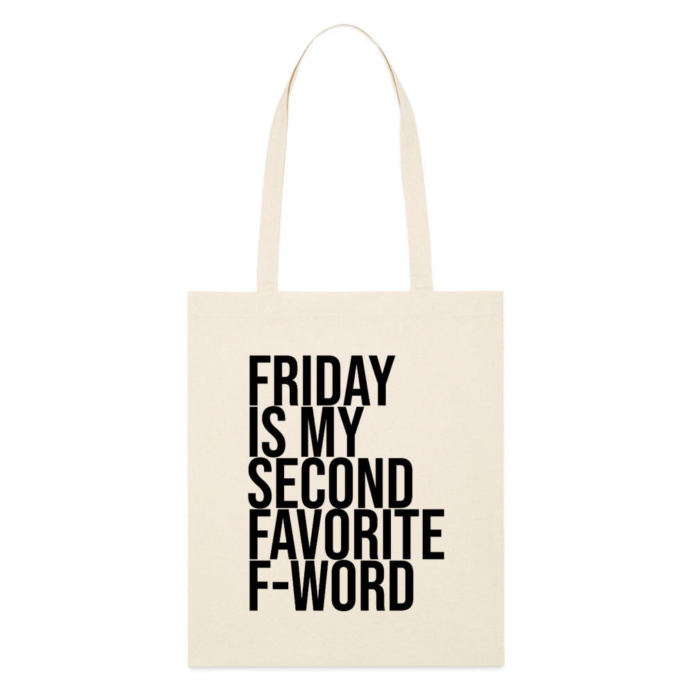 Friday - Bio-Stoffbeutel - Natur