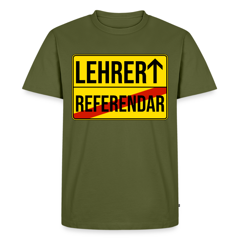 Lehrer - Männer Premium T-Shirt - Khaki