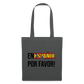 En Español por vavor - Stoffbeutel - Graphite