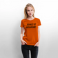 Hausaufgabe - Frauen Premium T-Shirt - Orange 