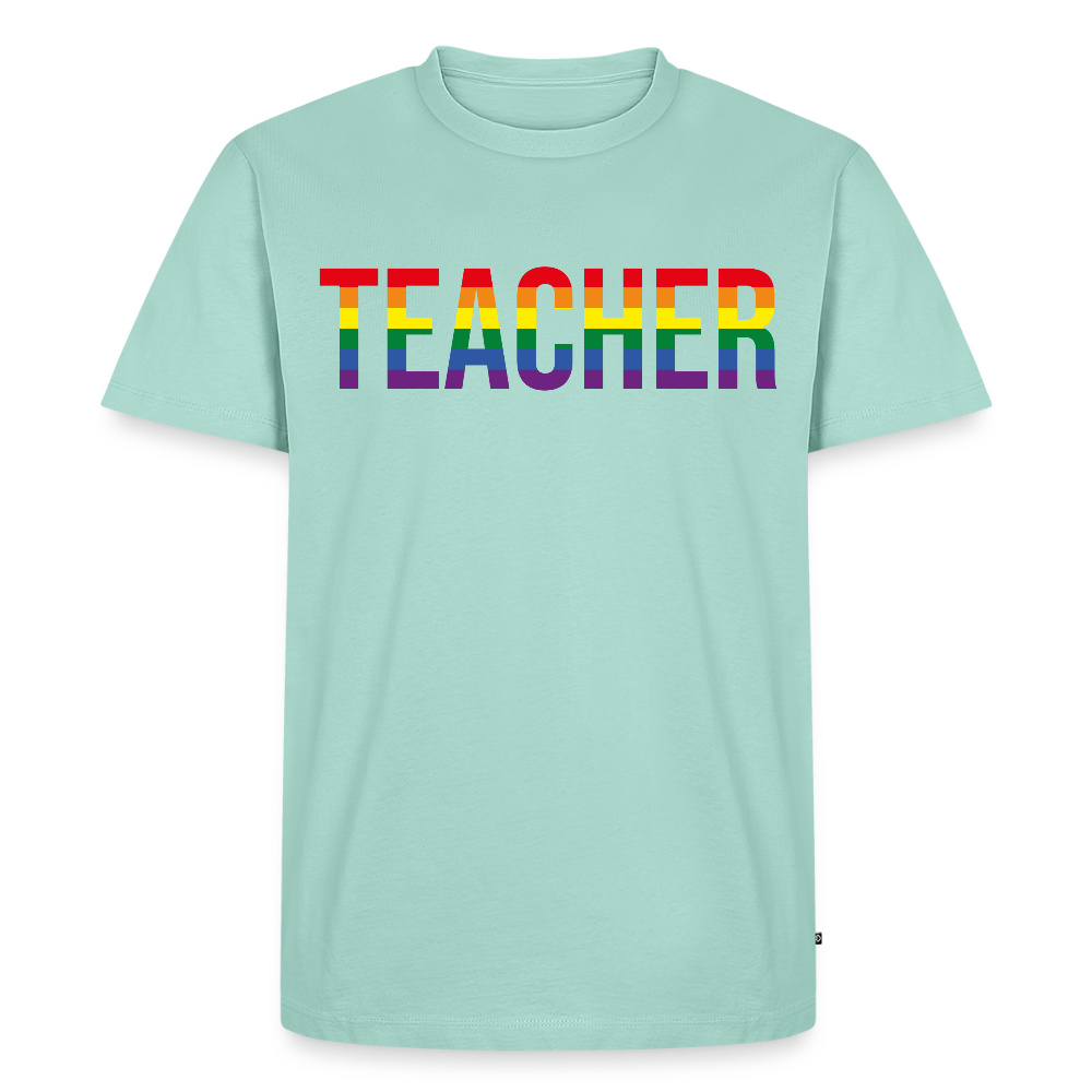 Teacher - Männer Premium T-Shirt - Mint 