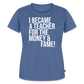 Money & Fame - Frauen Premium T-Shirt - Taubenblau