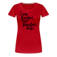Teacher things - Frauen Premium T-Shirt - Rot