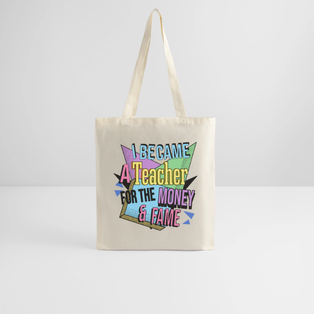 90´s Money & Fame - Stoffbeutel - Natur