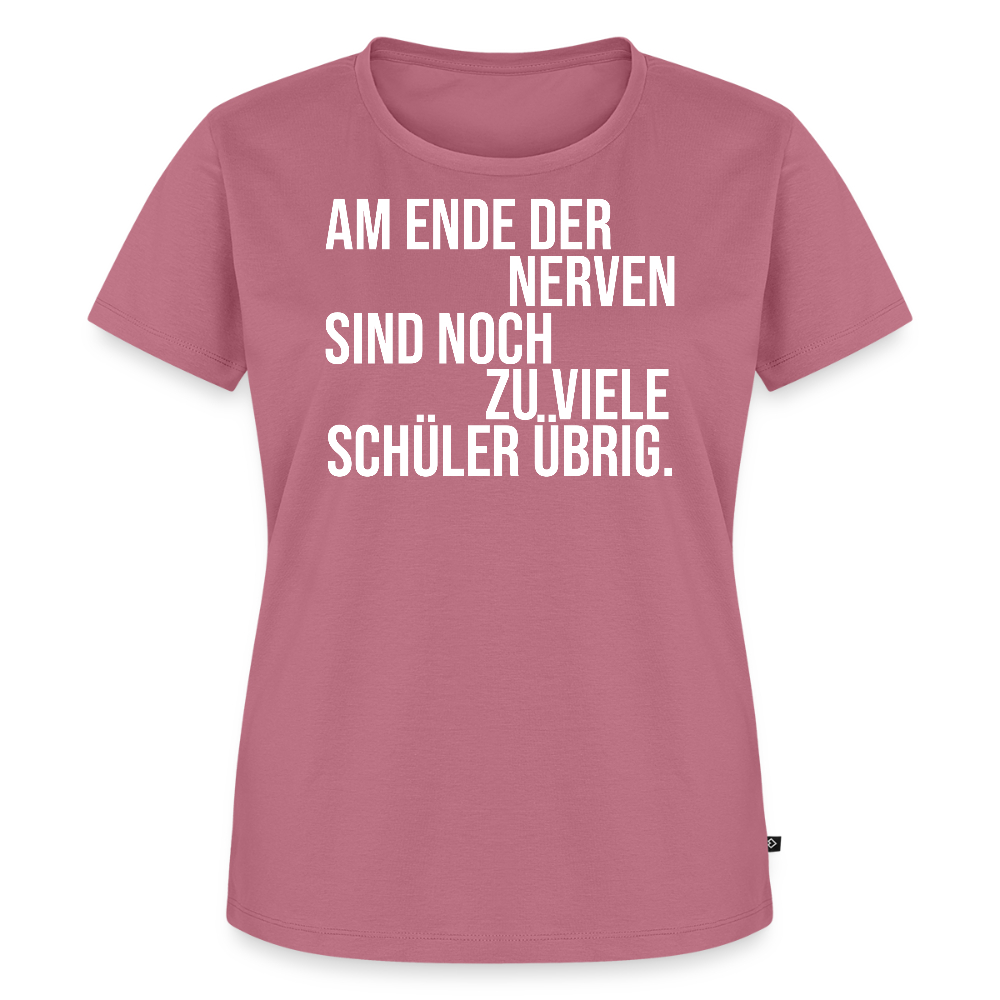 Zu viele Schüler - Frauen Premium T-Shirt - Mauve