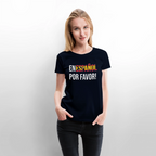 En Espanol por favor! - Frauen Premium T-Shirt - Navy