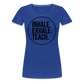 Inhale. Exhale. Teach. - Frauen Premium T-Shirt - Königsblau