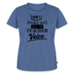 Teacher voice - Frauen Premium T-Shirt - Taubenblau