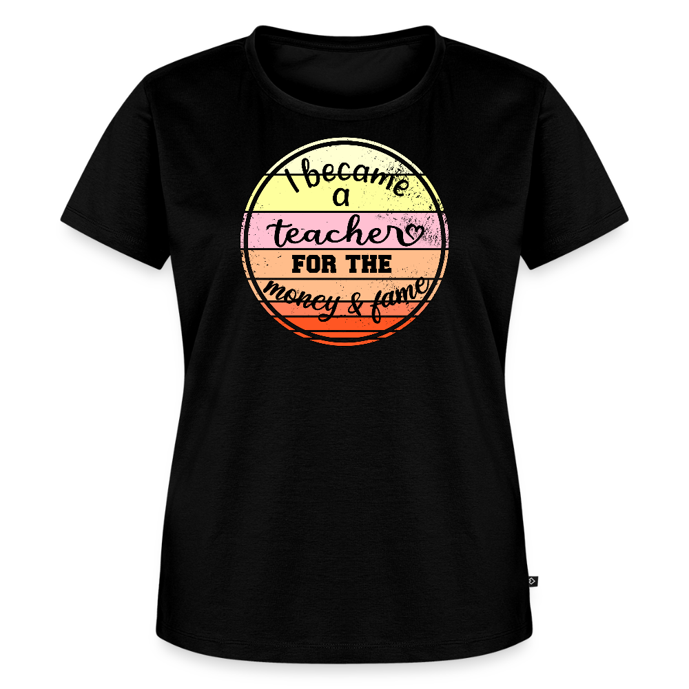 Money & Fame - Frauen Premium T-Shirt - Schwarz
