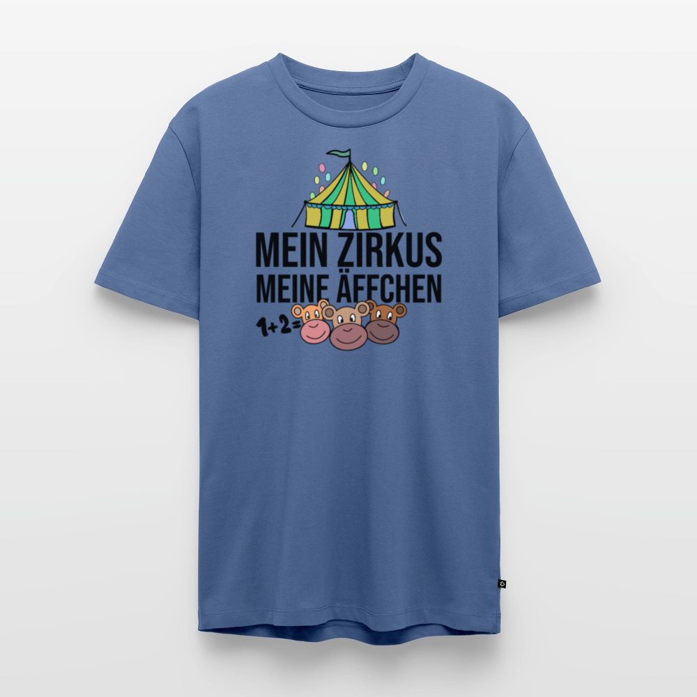 Mein Zirkus - Männer Premium T-Shirt - Taubenblau