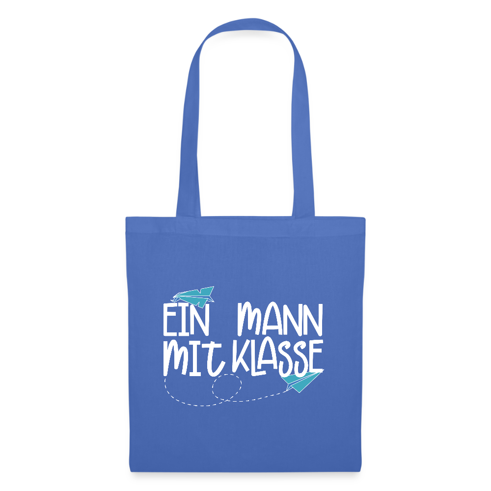 Ein Mann mit Klasse - Stoffbeutel - Hellblau