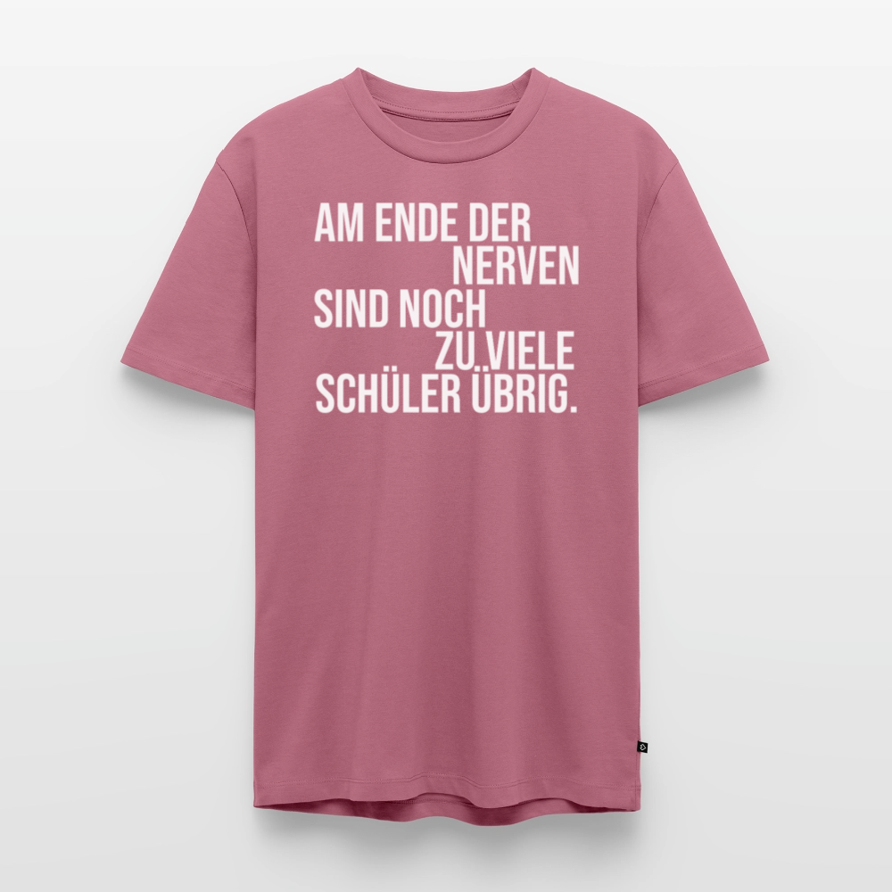 Zu viele Schüler - Männer Premium T-Shirt - Mauve