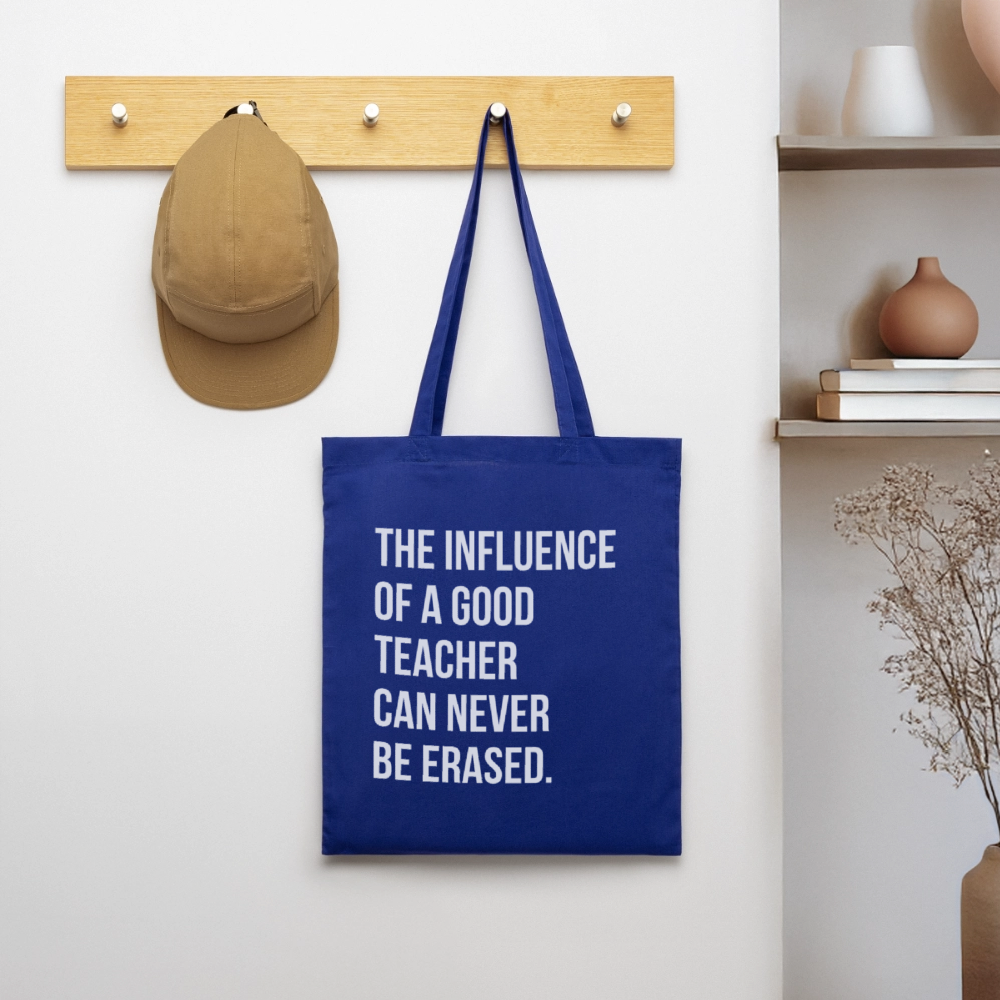 Teacher influence - Stoffbeutel - Royalblau