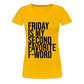 F-Word - Frauen Premium T-Shirt - Sonnengelb