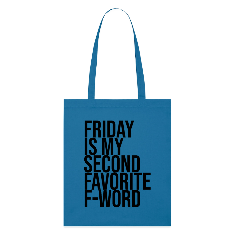 Friday - Bio-Stoffbeutel - Königsblau