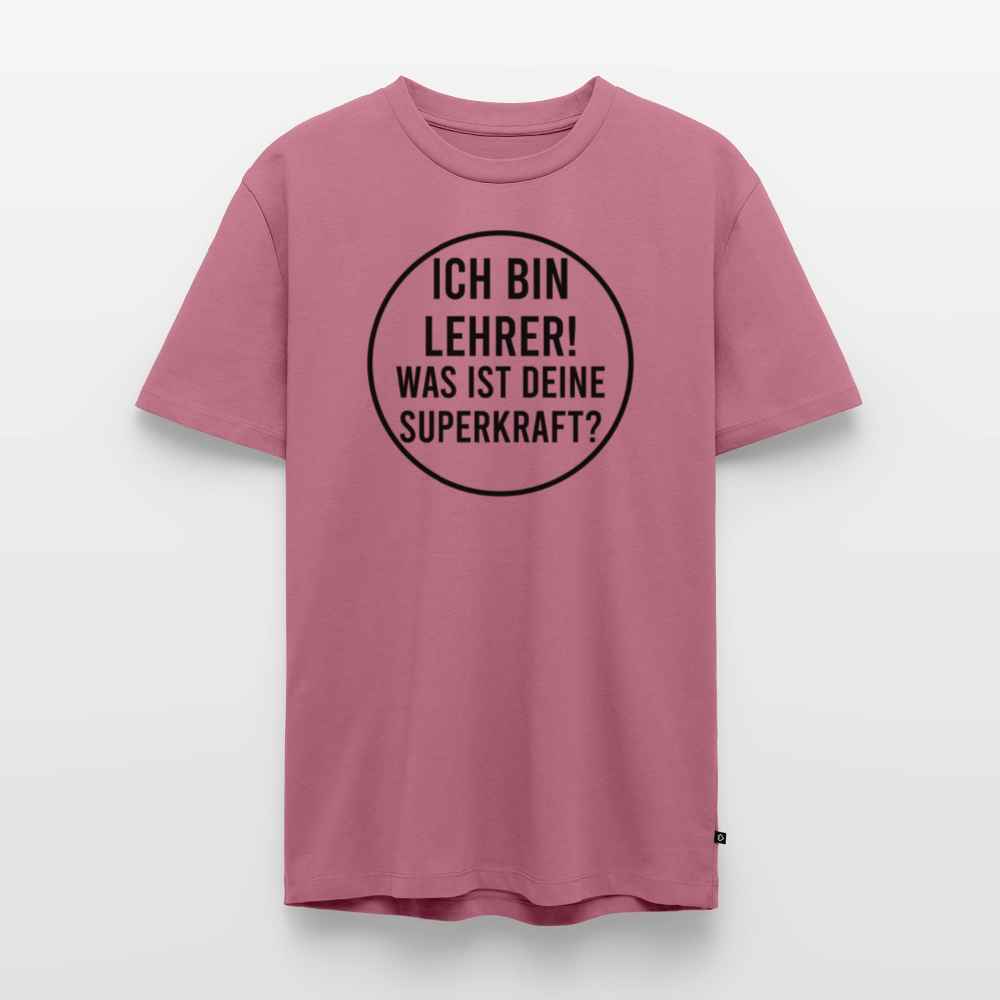 Superkraft - Männer Premium T-Shirt - Mauve