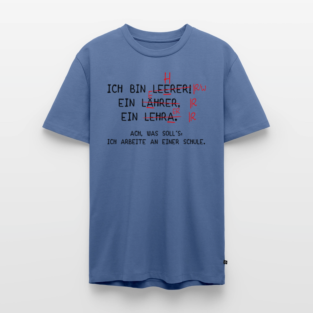 Ich bin Leerer. - Männer Premium T-Shirt - Taubenblau