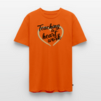 Heart work - Männer Premium T-Shirt - Orange 
