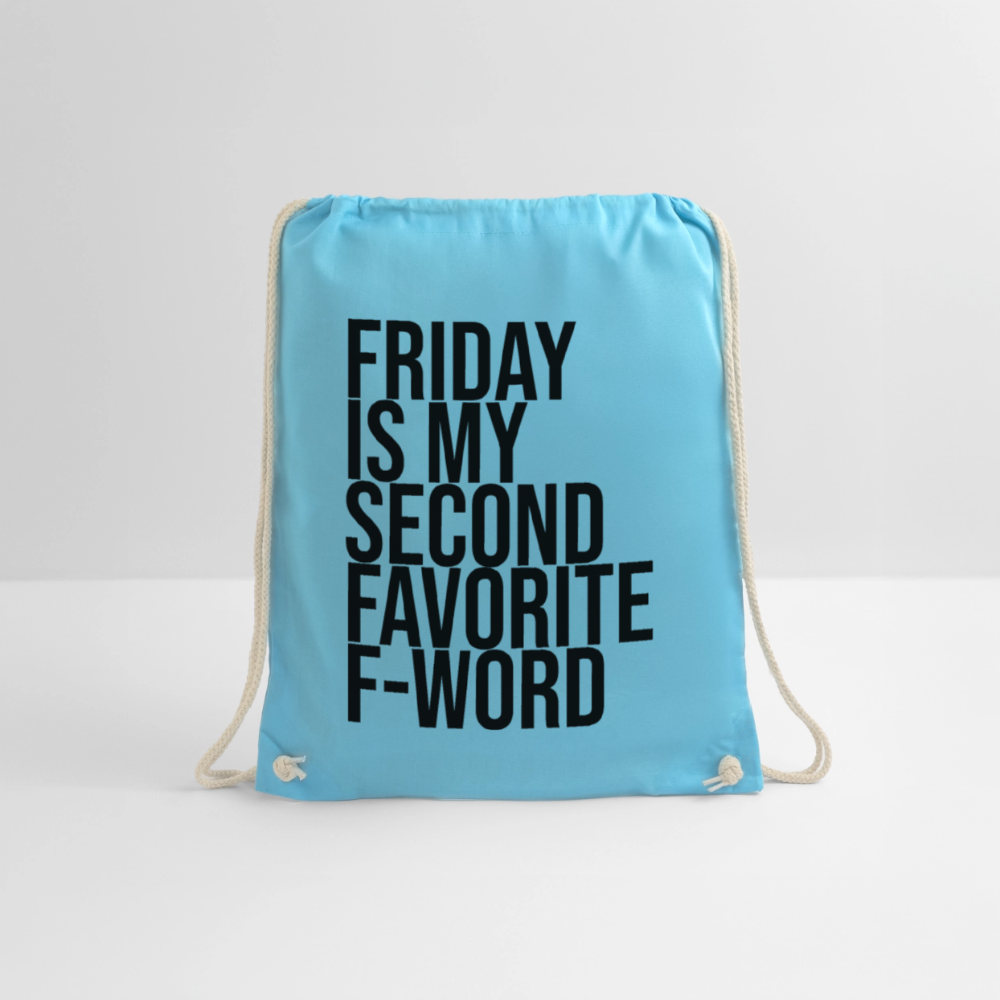 F-Word - Turnbeutel - Aqua