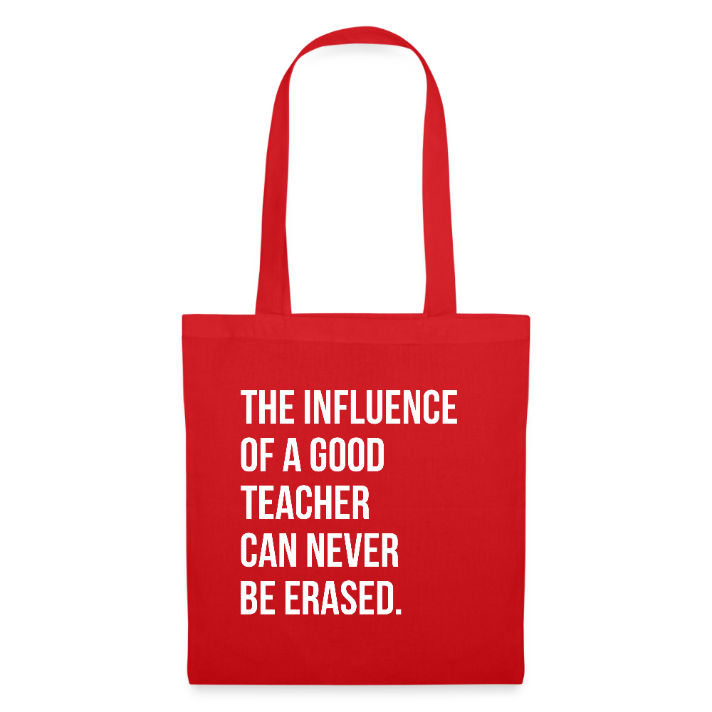 Teacher influence - Stoffbeutel - Rot