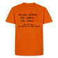 Ich bin Leerer. - Männer Premium T-Shirt - Orange 