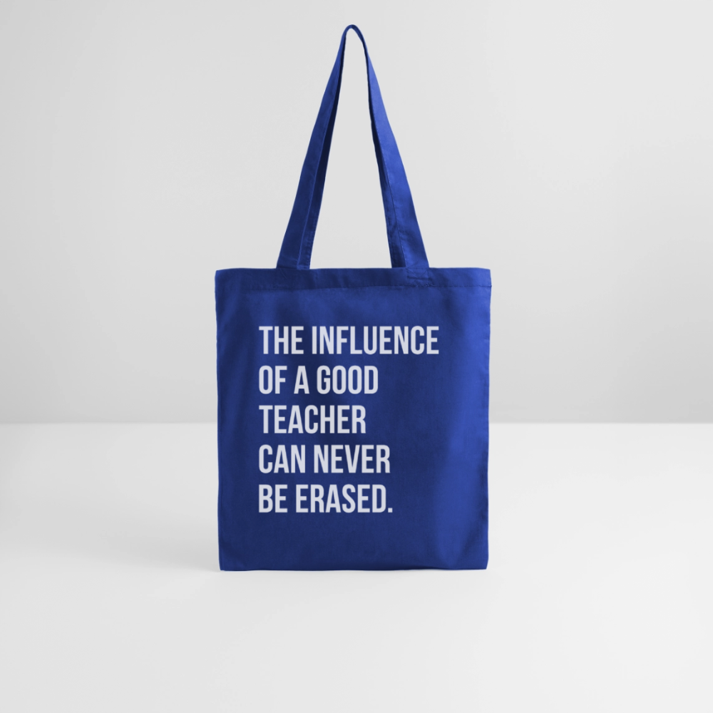 Teacher influence - Stoffbeutel - Royalblau