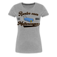 Mattenwagen - Frauen Premium T-Shirt - Grau meliert
