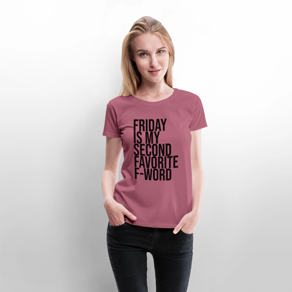 F-Word - Frauen Premium T-Shirt - Mauve