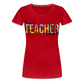 Best Teacher Ever - Frauen Premium T-Shirt - Rot
