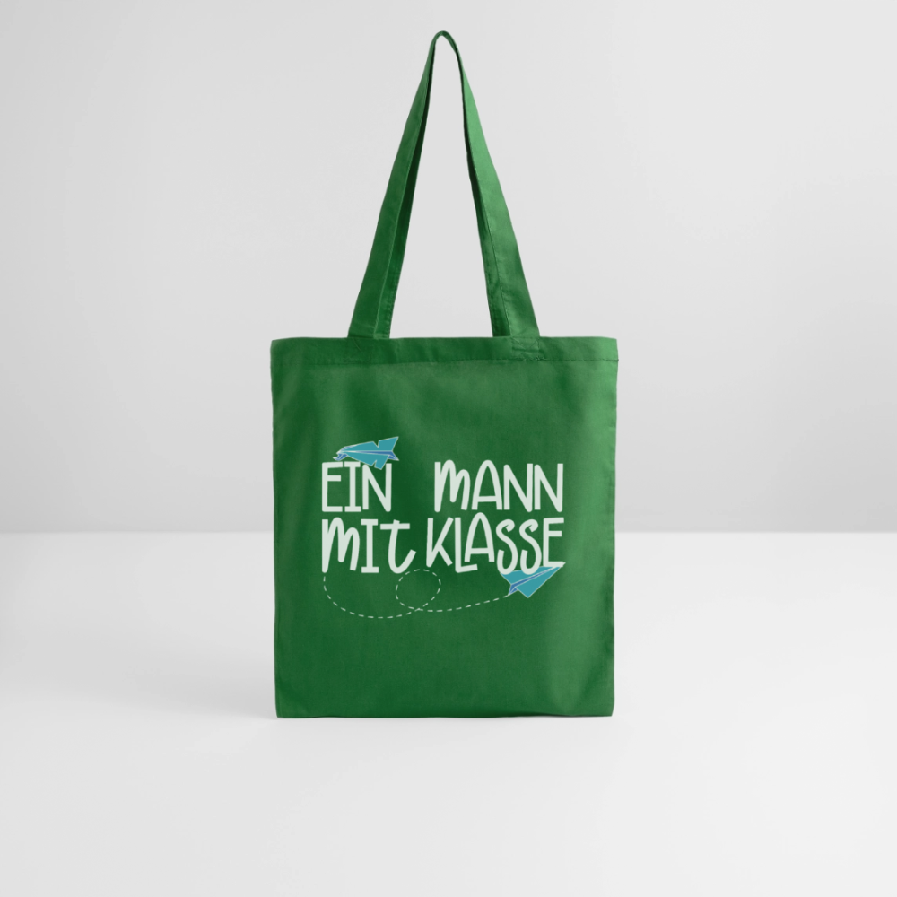 Ein Mann mit Klasse - Stoffbeutel - Fichte