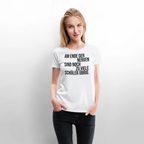 Zu viele Schüler - Frauen Premium T-Shirt - Weiß