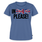 In english please - Frauen Premium T-Shirt - Taubenblau