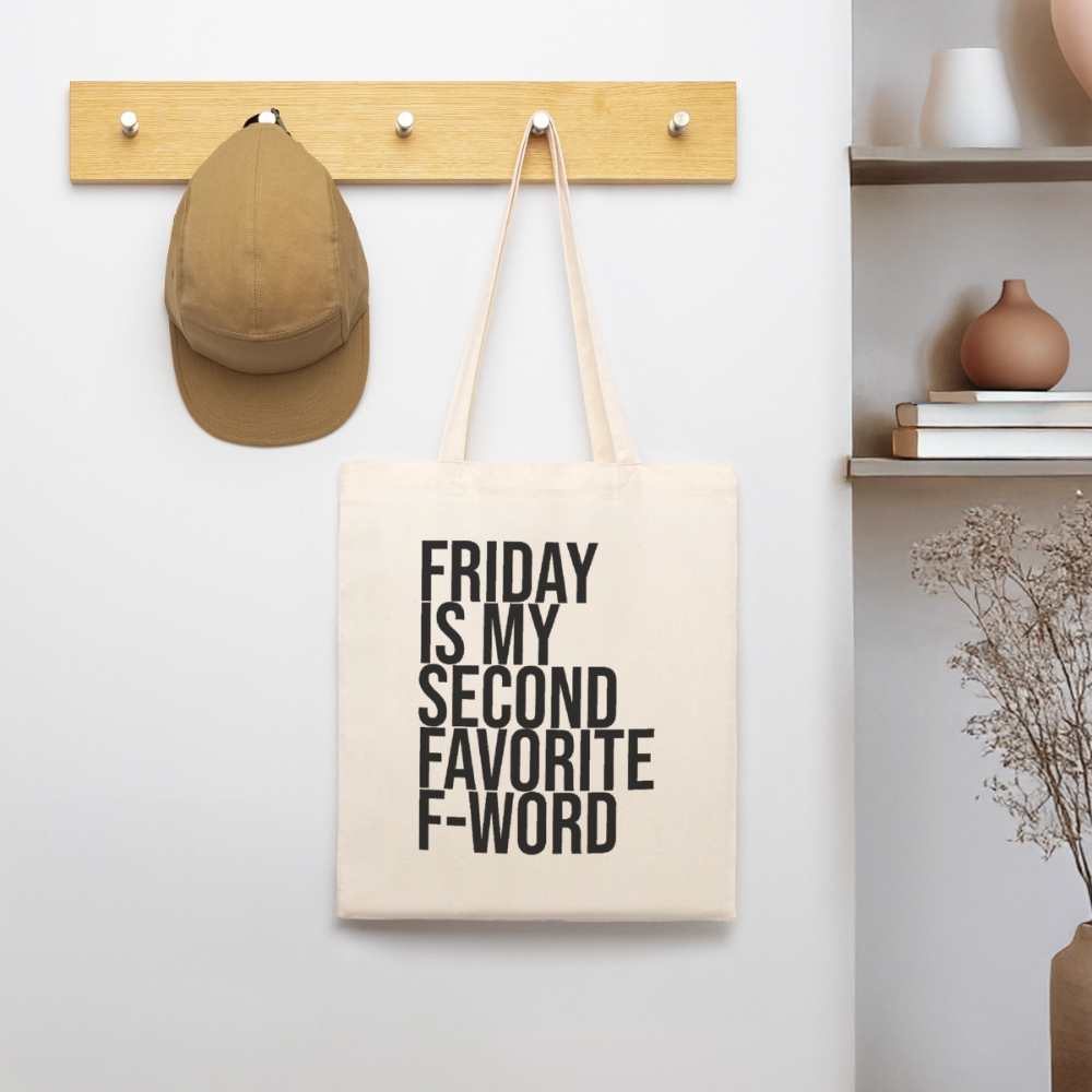 Friday - Bio-Stoffbeutel - Natur