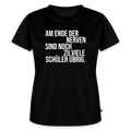 zu viele Schüler - Frauen Premium T-Shirt - Schwarz