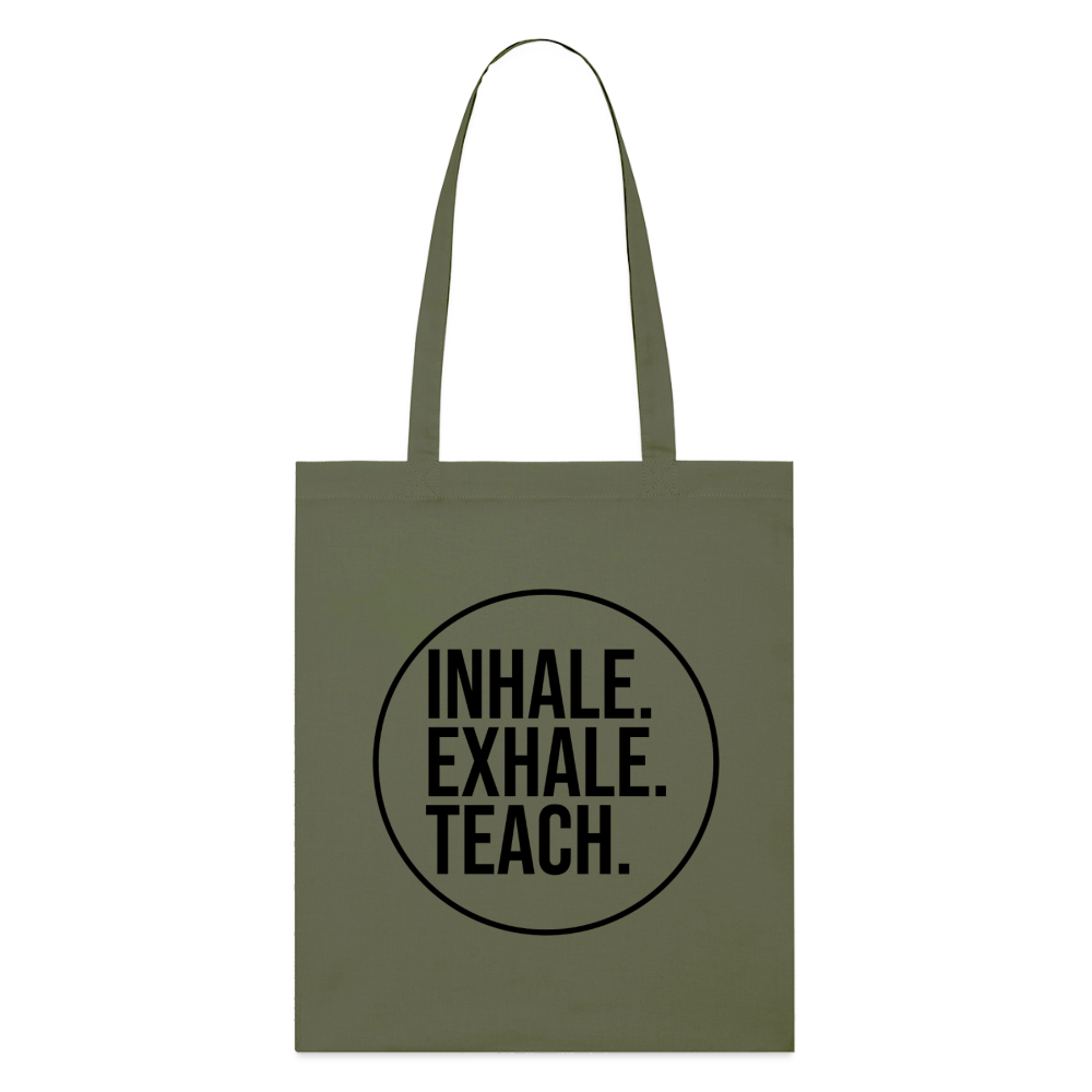 Teach - Bio-Stoffbeutel - Khaki