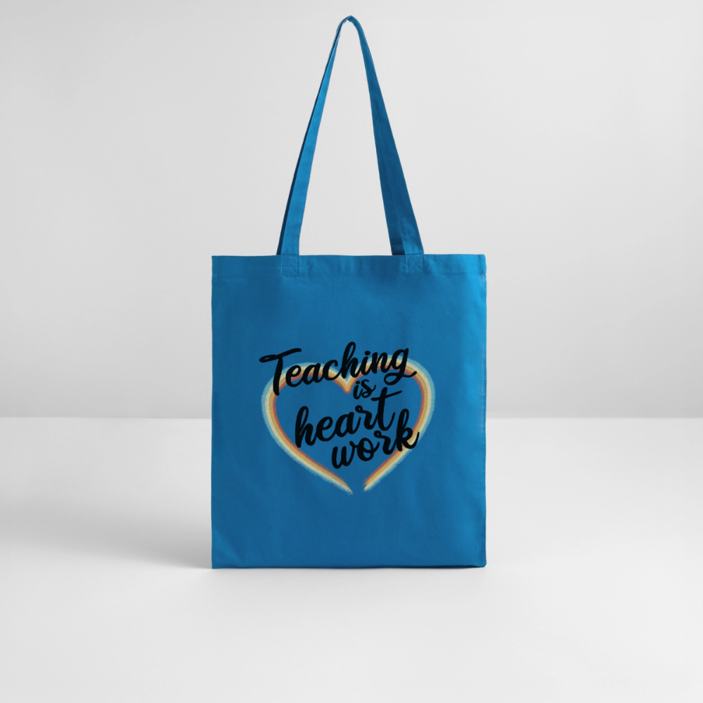 teaching - Bio-Stoffbeutel - Königsblau
