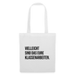 Klassenarbeiten- Stoffbeutel - Weiß