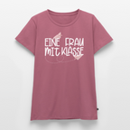 Eine Frau mit Klasse - Frauen Premium T-Shirt - Mauve