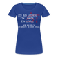 Ich bin Leerer - Frauen Premium T-Shirt - Königsblau